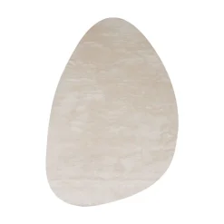 Decor 88 Vloerkleden|Suave vloerkleed kiezelvorm beige 200cm x 280cm