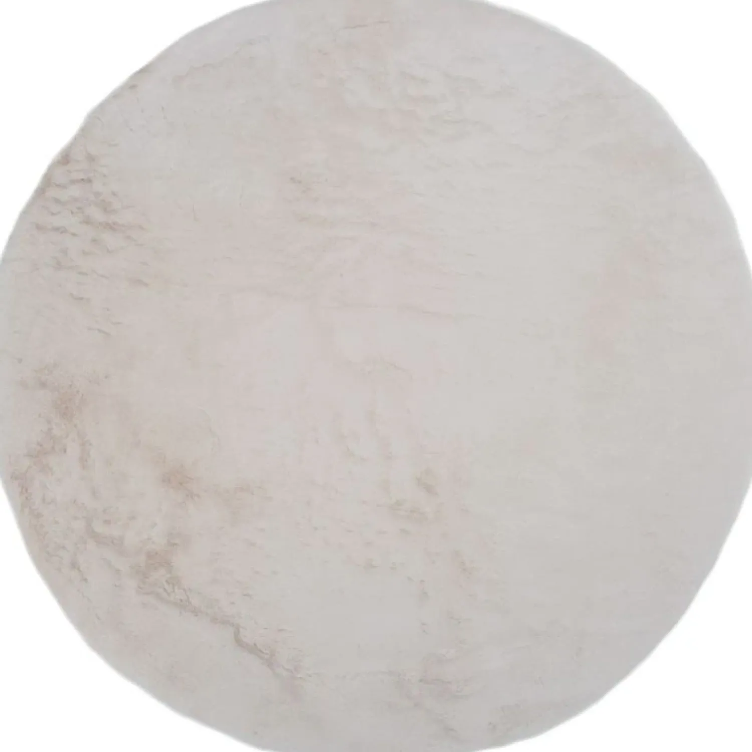 Decor 88 Vloerkleden|Suave vloerkleed rond ivoor 160cm x 160cm
