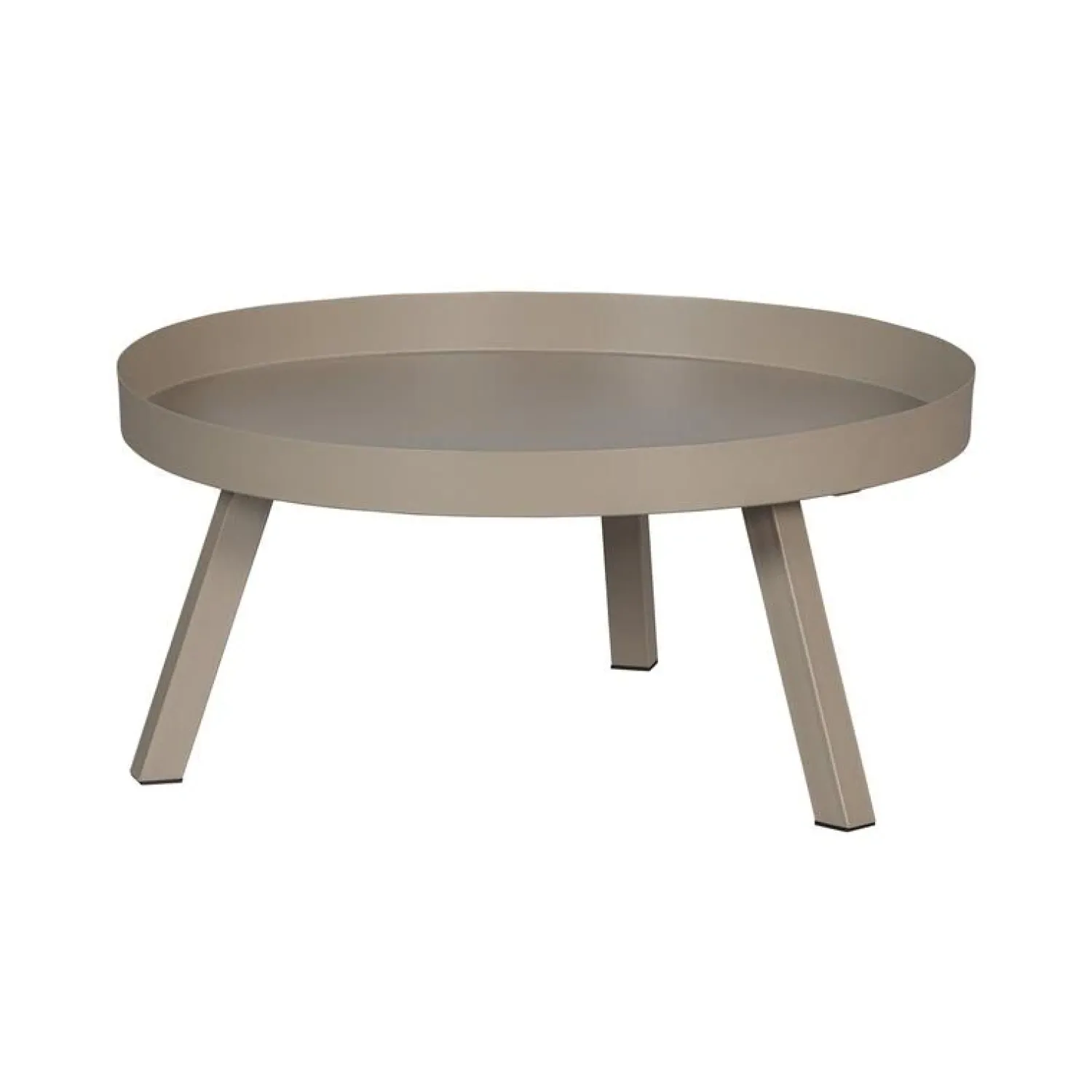 WOOOD Tuintafels|Sunny Tuin Bijzettafel rond Metaal Mist 68cm