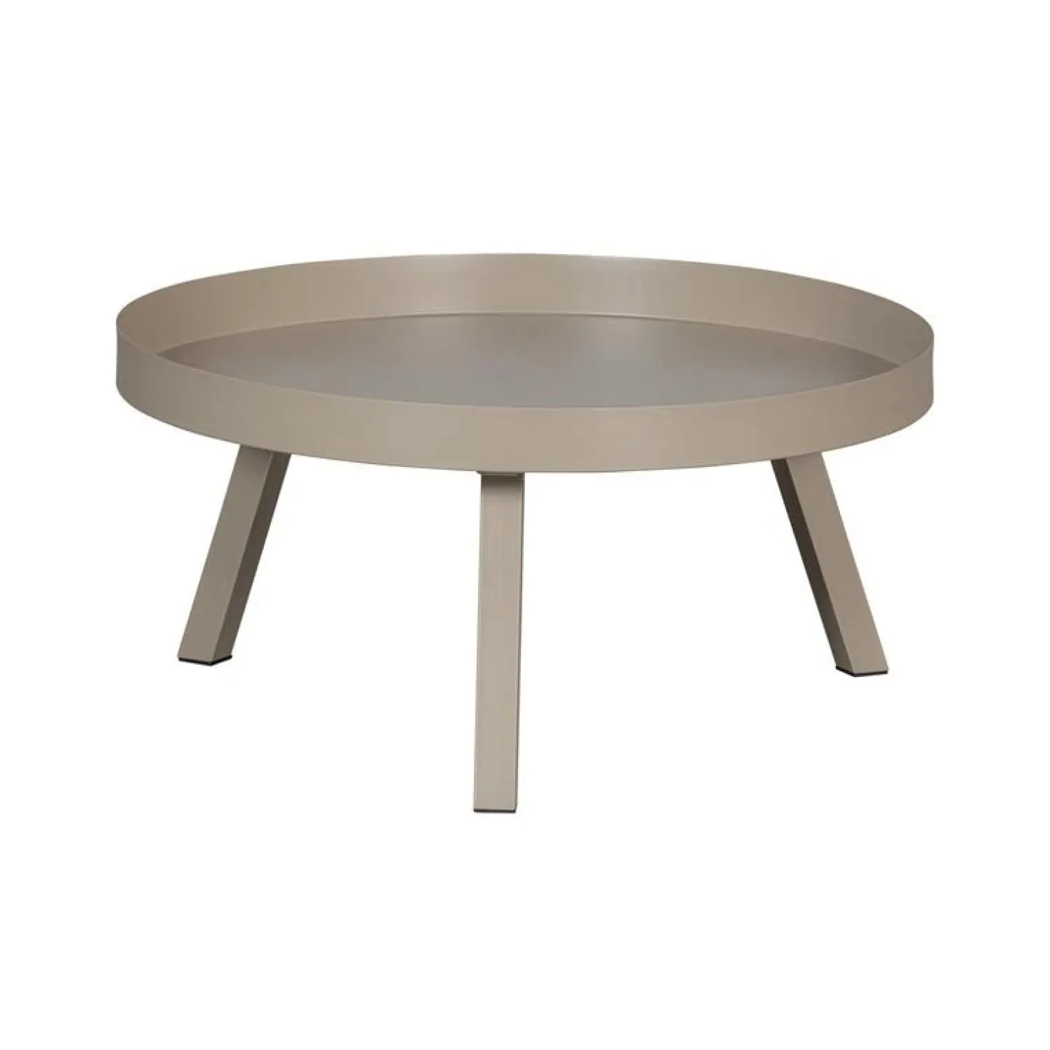 WOOOD Tuintafels|Sunny Tuin Bijzettafel rond Metaal Mist 68cm