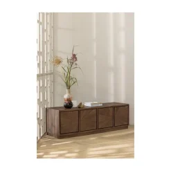 WOOOD Industriele Kasten|Tv Meubels|Sun Tv Meubel Teak Bruin 150cm