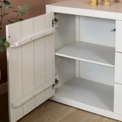 Vane Living Dressoirs|Industriele Kasten|Sven Dressoir zand 180cm