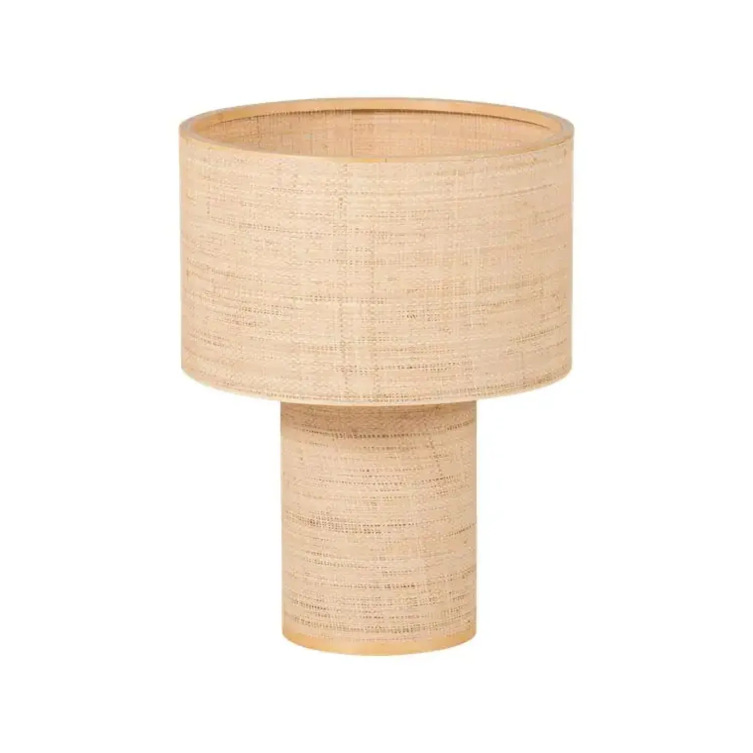 WOOOD Tafellampen|Syro 1-lichts Tafellamp Raffia 42cm