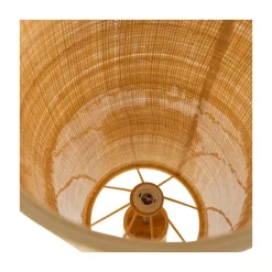 WOOOD Vloerlampen|Syro 1-lichts Vloerlamp Raffia 130cm