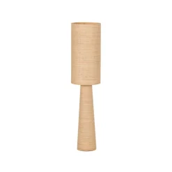 WOOOD Vloerlampen|Syro 1-lichts Vloerlamp Raffia 130cm