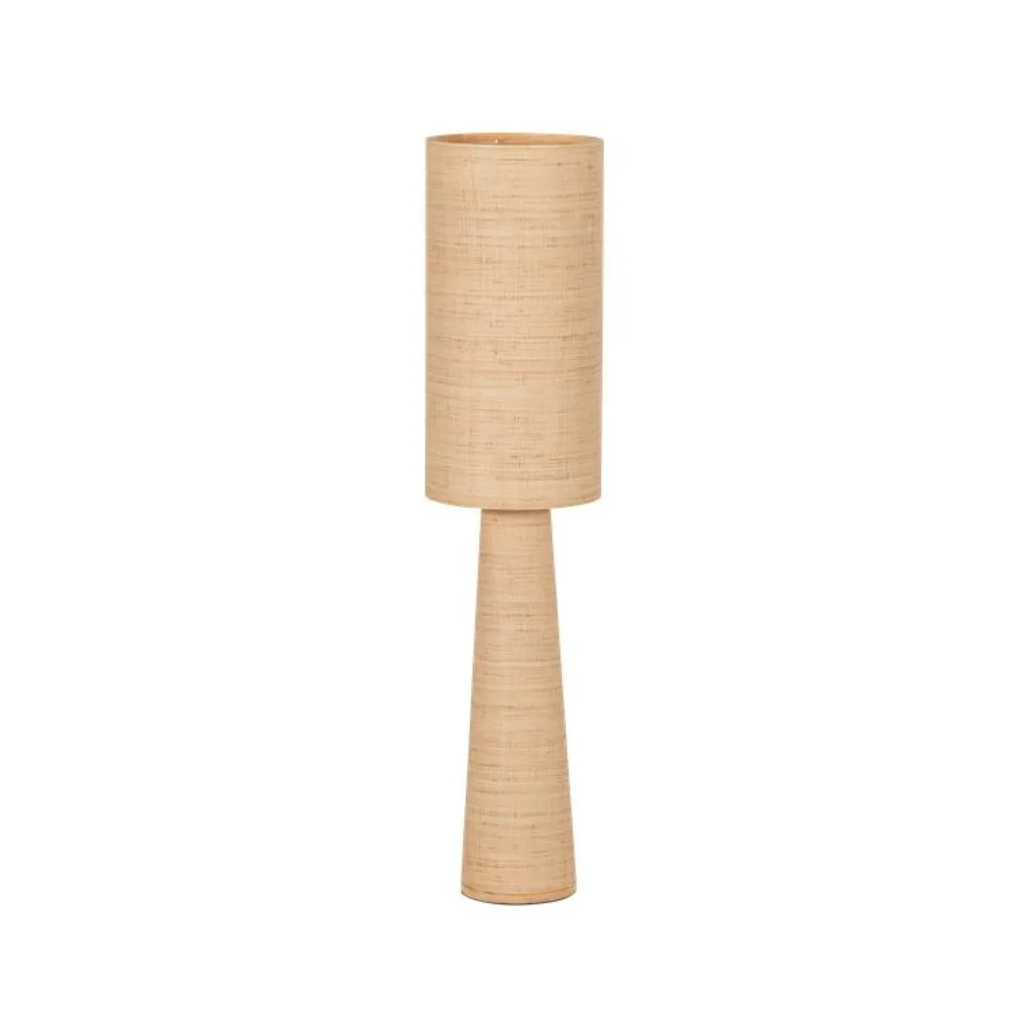 WOOOD Vloerlampen|Syro 1-lichts Vloerlamp Raffia 130cm
