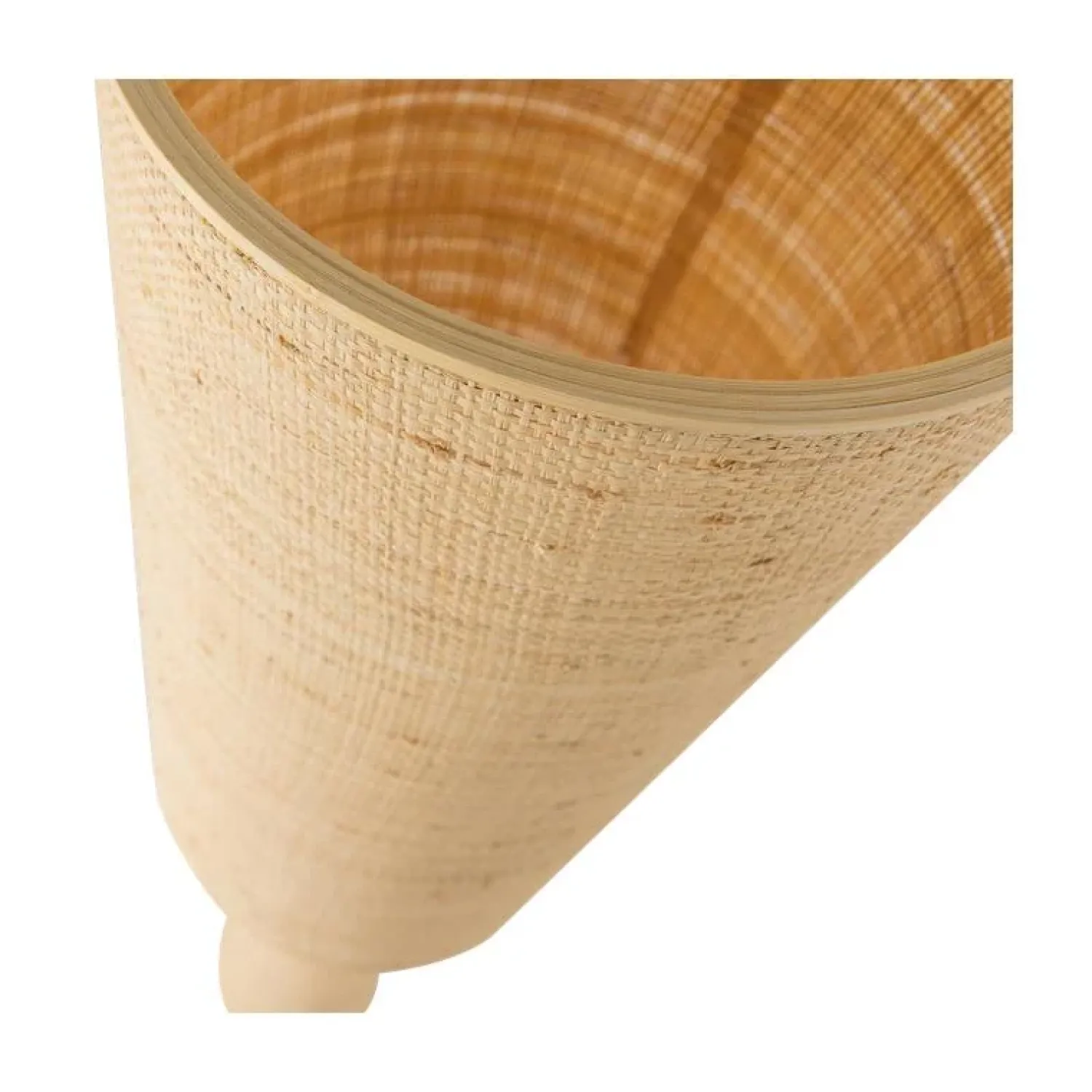 WOOOD Vloerlampen|Syro 1-lichts Vloerlamp Raffia 130cm