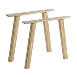 WOOOD Onderstellen|Tablo A Vorm Poot Eiken Set van 2