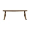 WOOOD Eettafels|Tablo Eettafel deens ovaal DL Eikenhout cashmere brown 180cm