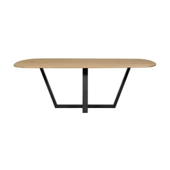 WOOOD Eettafels|Tablo Eettafel organisch DL Eikenhout naturel 220cm
