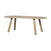 WOOOD Eettafels|Tablo Eettafel ovaal VL Eikenhout naturel 220cm