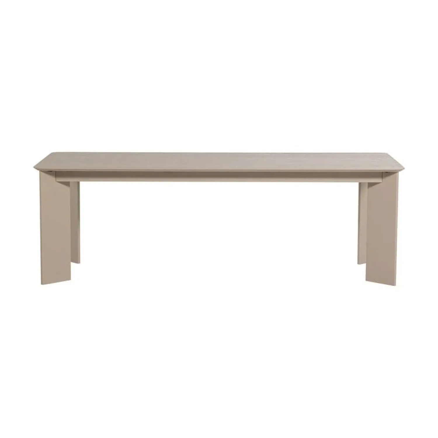 WOOOD Eettafels|Tablo Eettafel rechthoek Eikenhout dakargrau 240cm