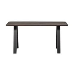 WOOOD Eettafels|Tablo Eettafel rechthoek Eikenhout mystic brown 160cm