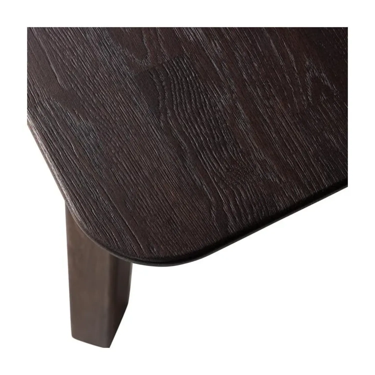 WOOOD Eettafels|Tablo Eettafel rechthoek Eikenhout mystic brown 200cm