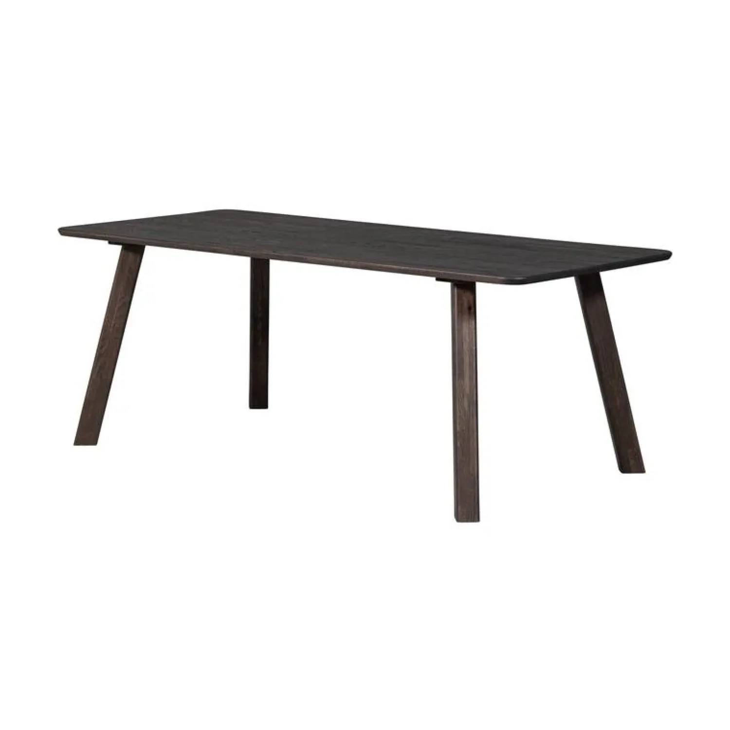 WOOOD Eettafels|Tablo Eettafel rechthoek Eikenhout mystic brown 200cm