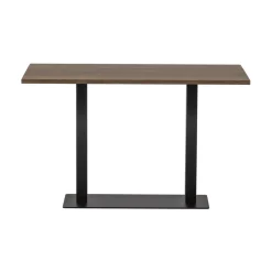 WOOOD Eettafels|Tablo Eettafel rechthoek VL Eikenhout cashmere brown 120cm