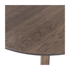 WOOOD Eettafels|Tablo Eettafel rond DL Eikenhout cashmere brown 120cm