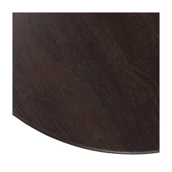 WOOOD Eettafels|Tablo Eettafel rond VL Eikenhout mystic brown 120cm