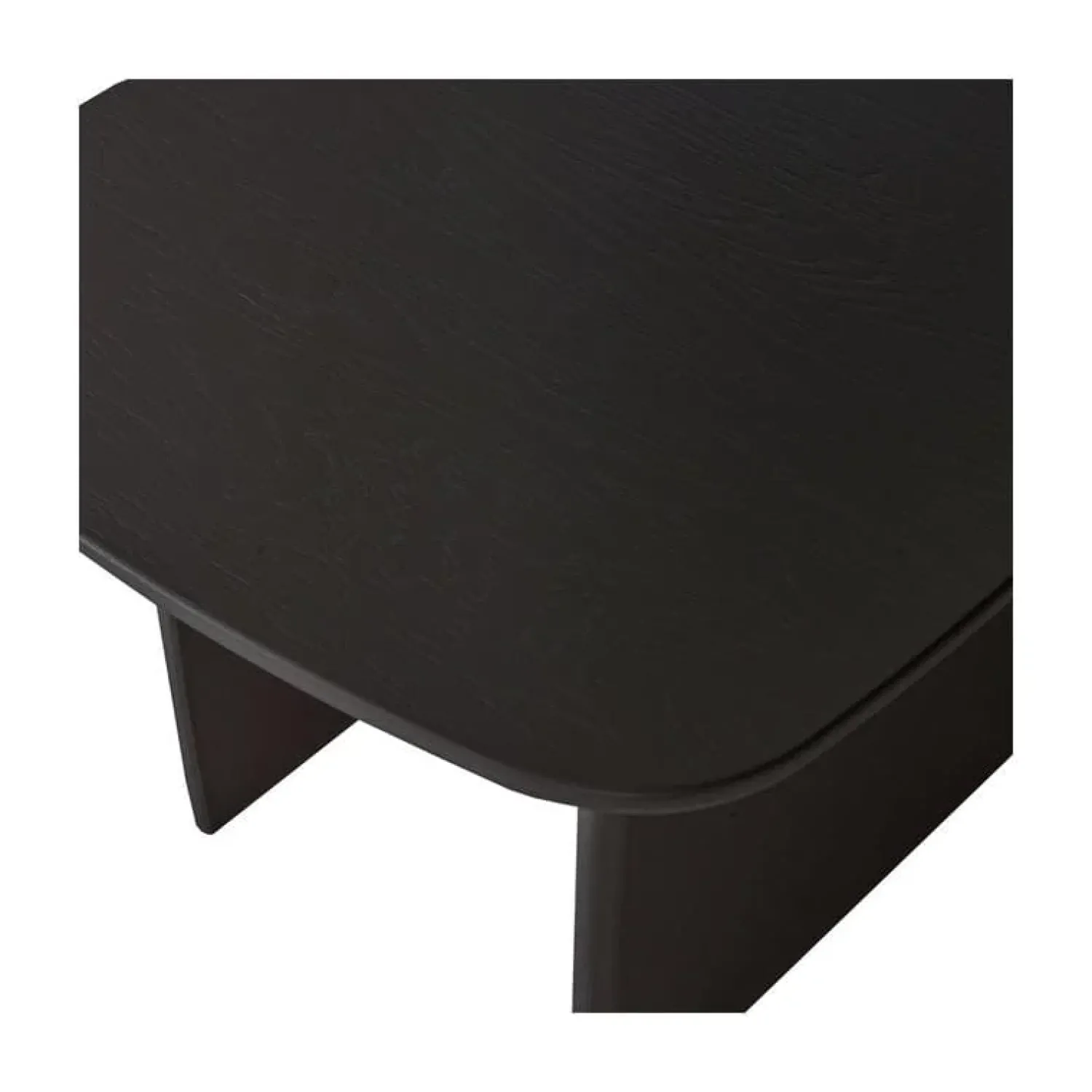 WOOOD Salontafels|Tablo Salontafel organisch Eikenhout zwart 60cm