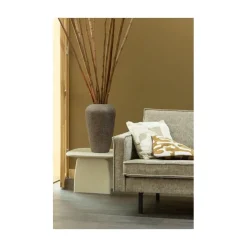 WOOOD Salontafels|Tablo Salontafel organisch Eikenhout dakargrau 60cm