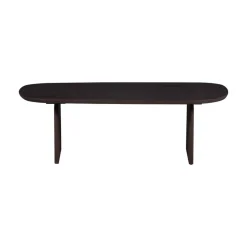 WOOOD Salontafels|Tablo Salontafel organisch Eikenhout mystic brown 110cm