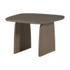 WOOOD Salontafels|Tablo Salontafel organisch Eikenhout pebble grey 60cm