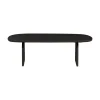 WOOOD Salontafels|Tablo Salontafel organisch Eikenhout zwart 110cm