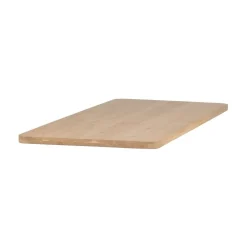 WOOOD Tafelbladen|Tablo Tafelblad Eikenhout naturel Curved 200x90cm