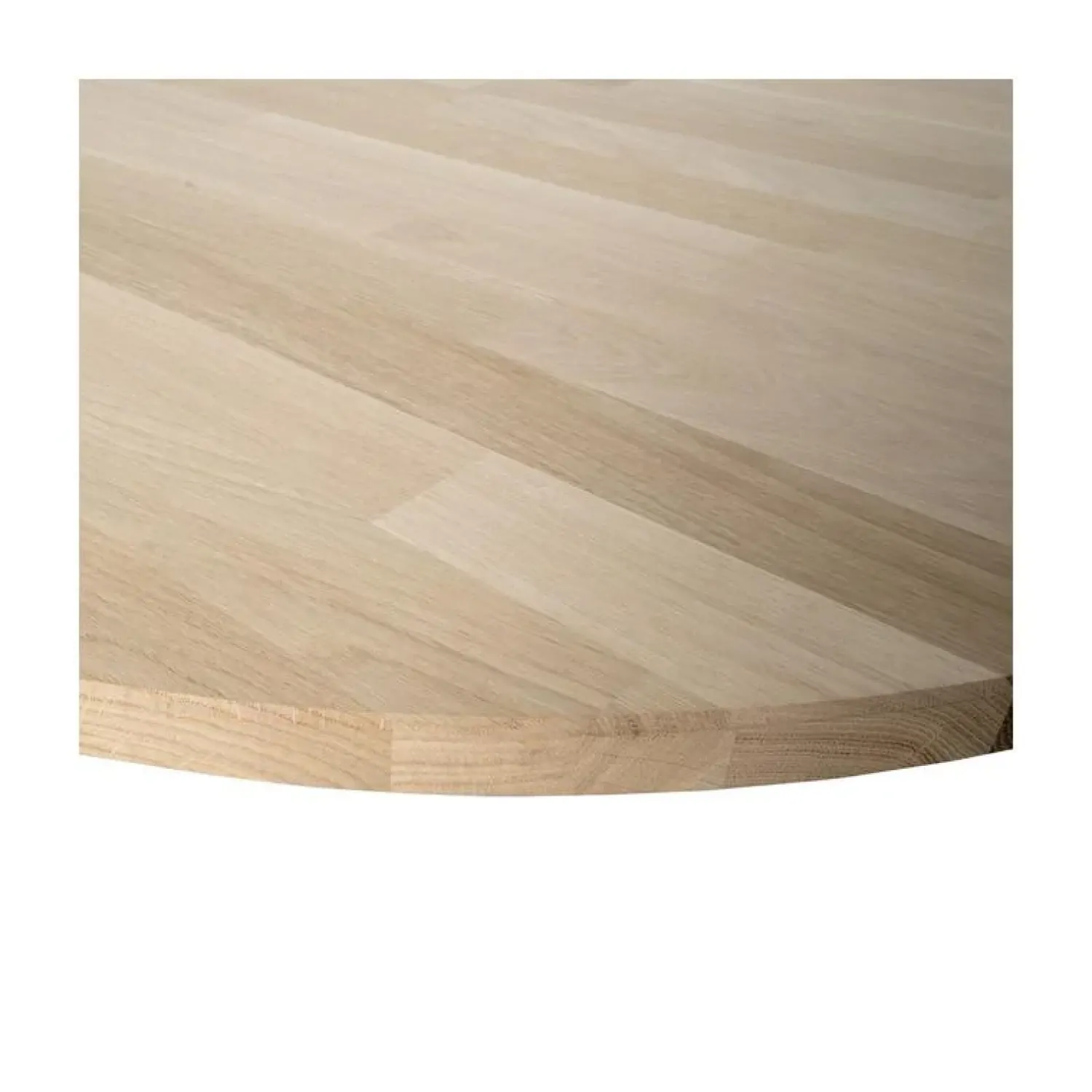 WOOOD Tafelbladen|Tablo Tafelblad Ovaal Eiken Onbehandeld 220cm