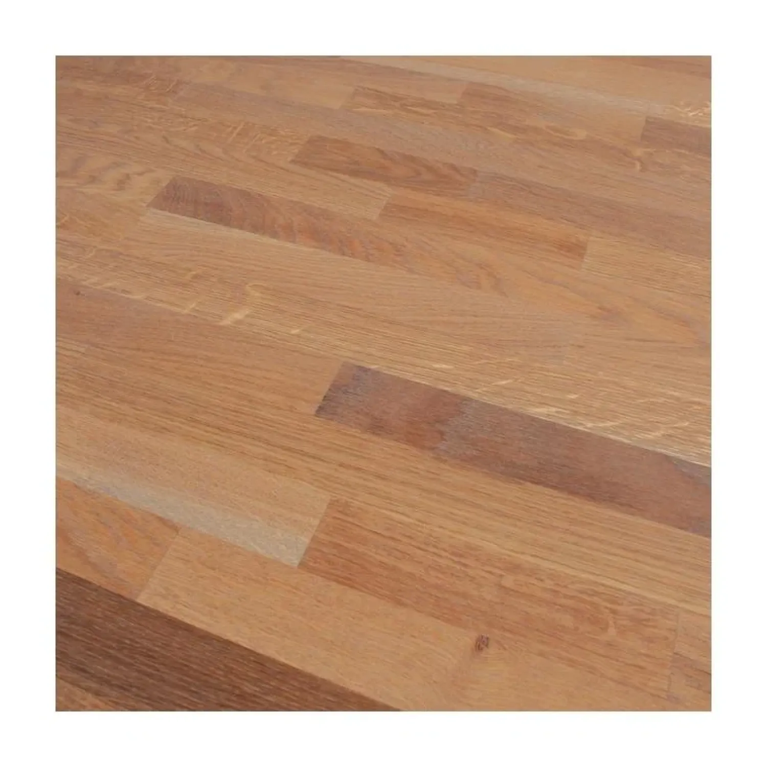 WOOOD Tafelbladen|Tablo Tafelblad Rond Eiken Olie Grijs 120cm