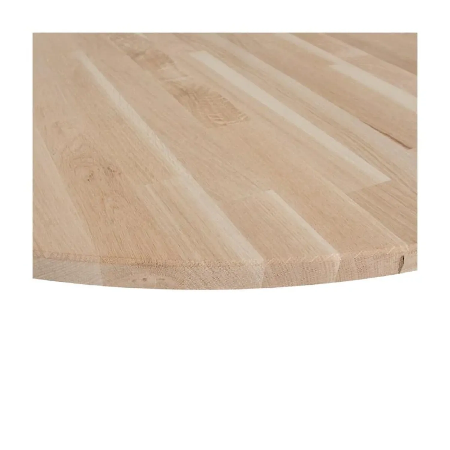 WOOOD Tafelbladen|Tablo Tafelblad Rond Eiken Onbehandeld 120cm