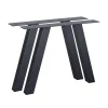 WOOOD Tuintafels|Tablo Tuin A Vorm Poot Metaal Set van 2
