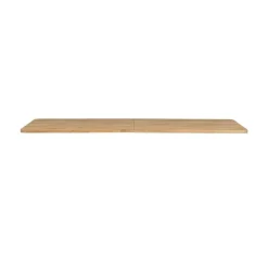 WOOOD Tafelbladen|Tablo XL Tafelblad Eikenhout Curved 240x100cm
