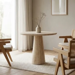 Eleonora Salontafels|Tafel Aime 70×75 beige
