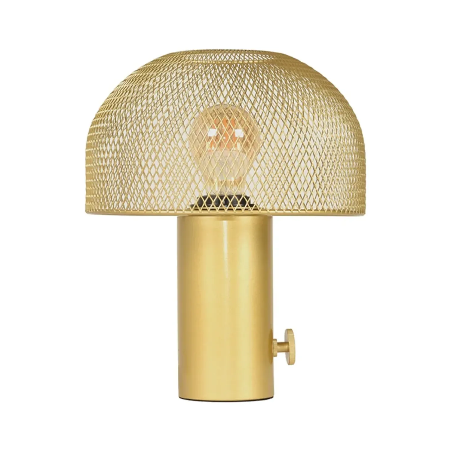 Label51 Bureaulampen|Tafellampen|Tafellamp Fungo 1-Lichts Goud Metaal