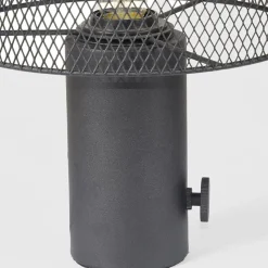 Label51 Bureaulampen|Tafellampen|Tafellamp Fungo 1-Lichts Zwart Metaal