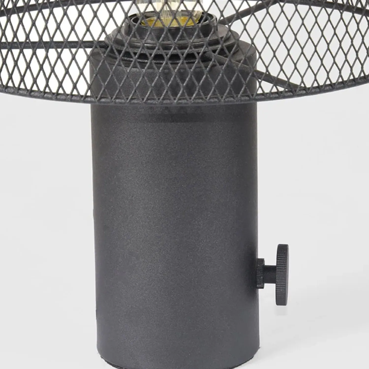Label51 Bureaulampen|Tafellampen|Tafellamp Fungo 1-Lichts Zwart Metaal