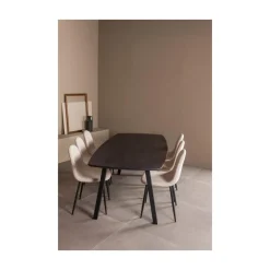 WOOOD Onderstellen|Tafel poot A-vorm metaal zwart