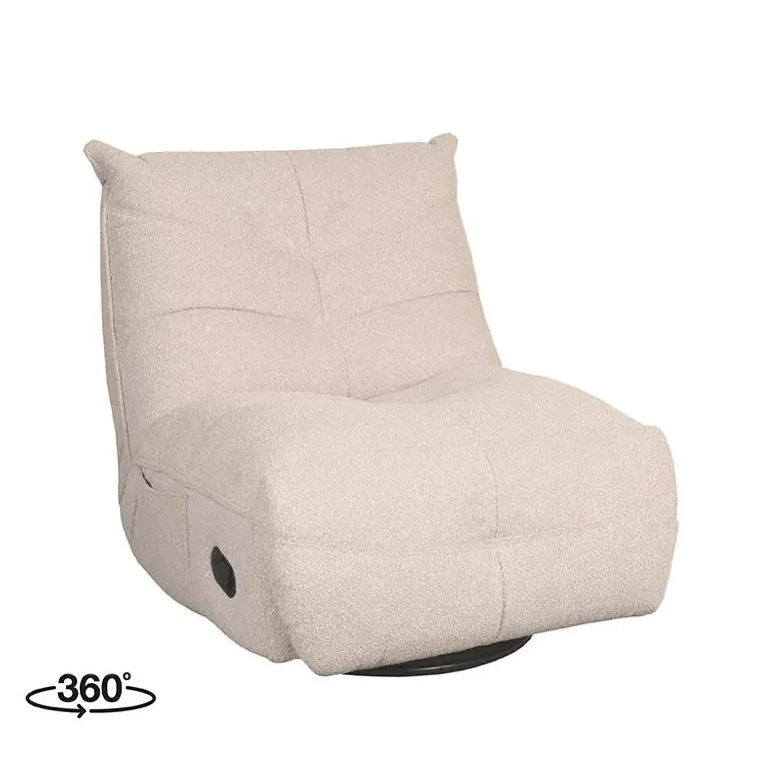 Label51 Fauteuils|Take it easy Fauteuil Naturel Boucle
