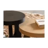 WOOOD Bijzettafels|Tala Bijzettafel MDF Rond Naturel 55cm