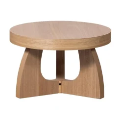WOOOD Bijzettafels|Tala Bijzettafel MDF Rond Naturel 55cm