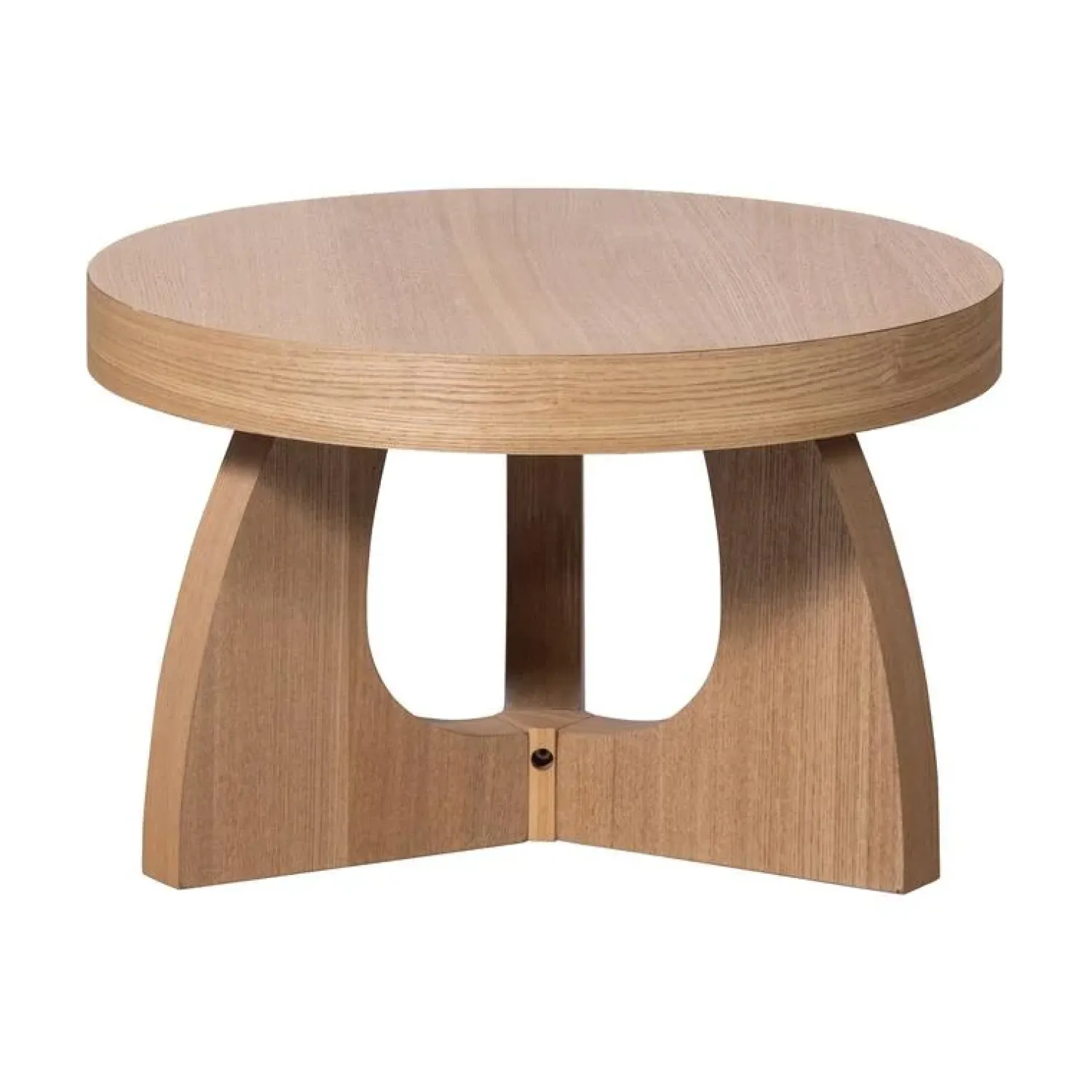WOOOD Bijzettafels|Tala Bijzettafel MDF Rond Naturel 55cm