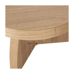 WOOOD Bijzettafels|Tala Bijzettafel MDF Rond Naturel 55cm