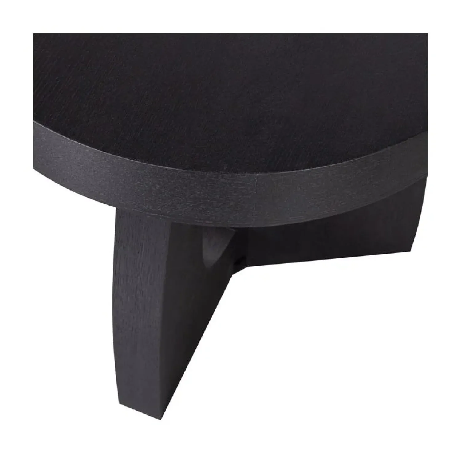 WOOOD Bijzettafels|Tala Bijzettafel MDF Rond Zwart 45cm