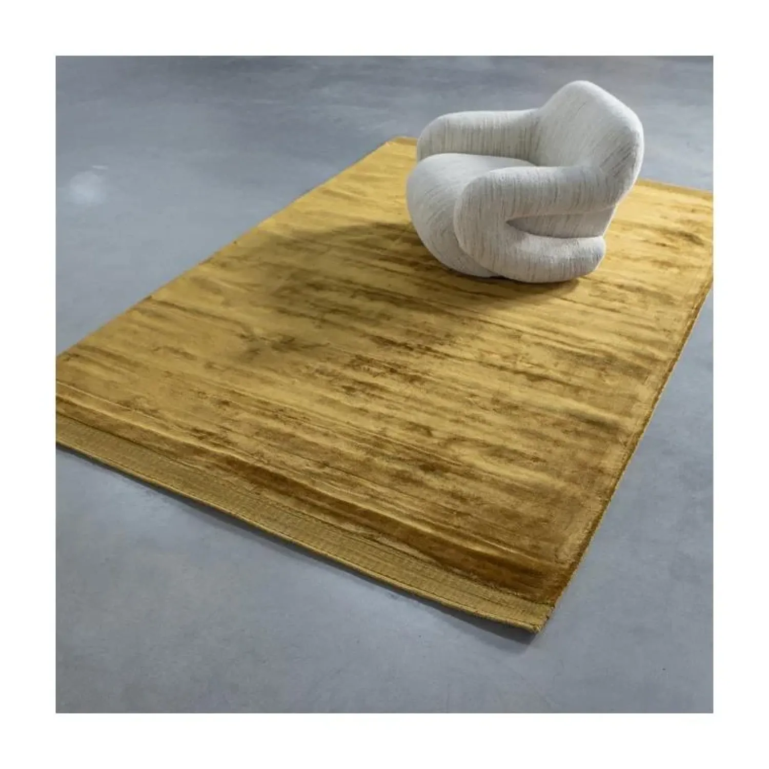 WOOOD Vloerkleden|Tammo Vloerkleed Honinggeel 200x300cm