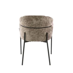 Kalfort Eetkamerstoelen|Tanda Eetkamerstoel Hoven champagne