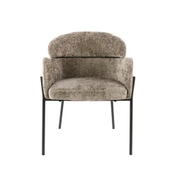 Kalfort Eetkamerstoelen|Tanda Eetkamerstoel Hoven champagne
