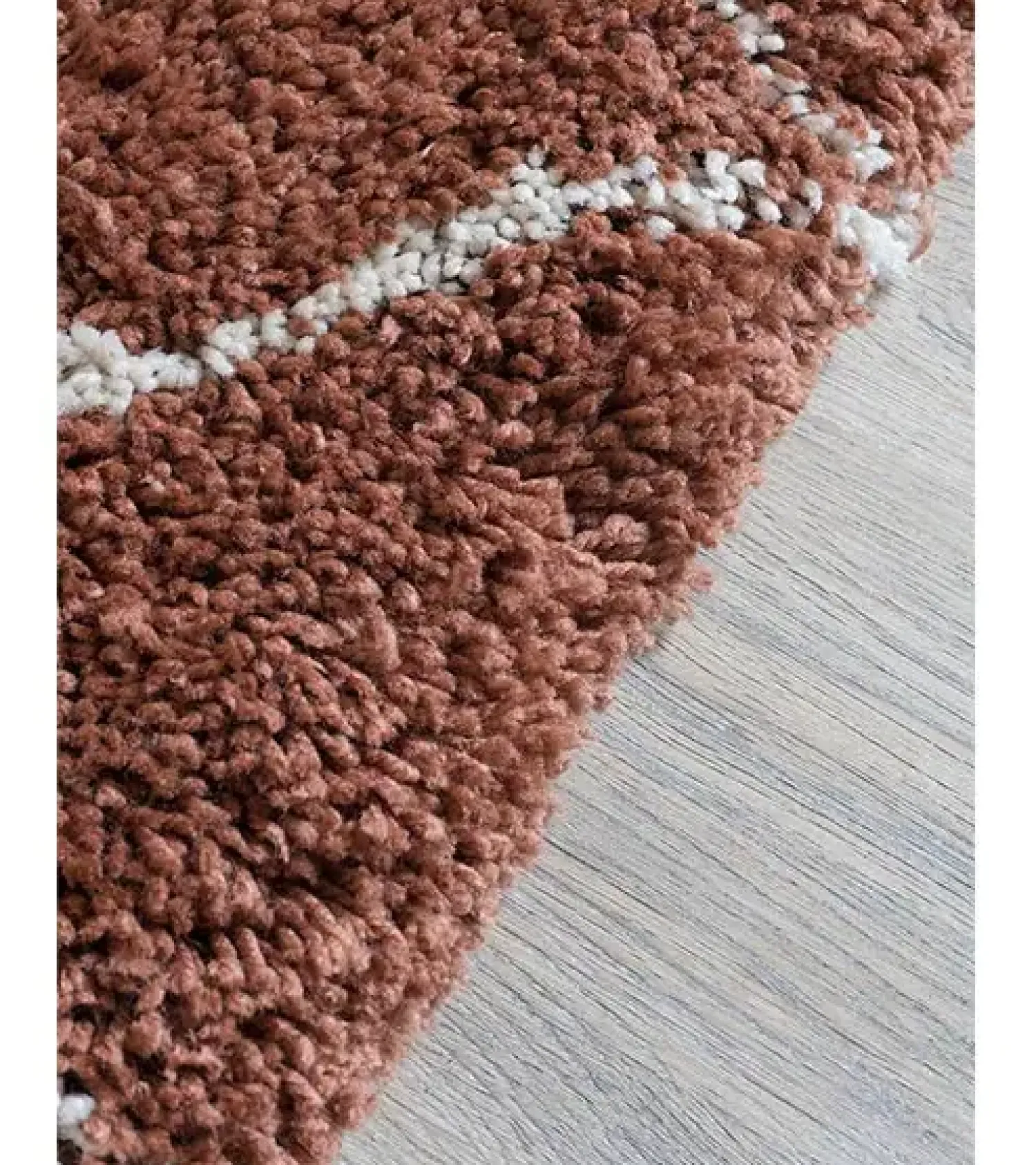 Decor 88 Vloerkleden|Tano vloerkleed hoogpolig rechthoek terra