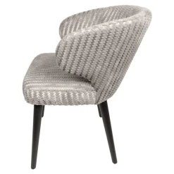 PTMD Eetkamerstoelen|Taro Eetkamerstoel Beige Donkerhout