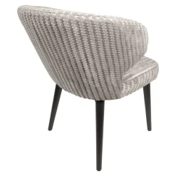 PTMD Eetkamerstoelen|Taro Eetkamerstoel Beige Donkerhout